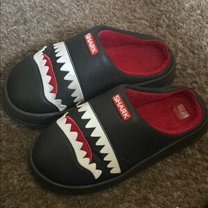 Black and Red Men's Slippers